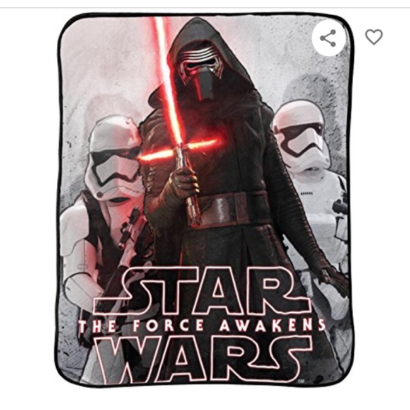 Star Wars Plush Blanket NWT